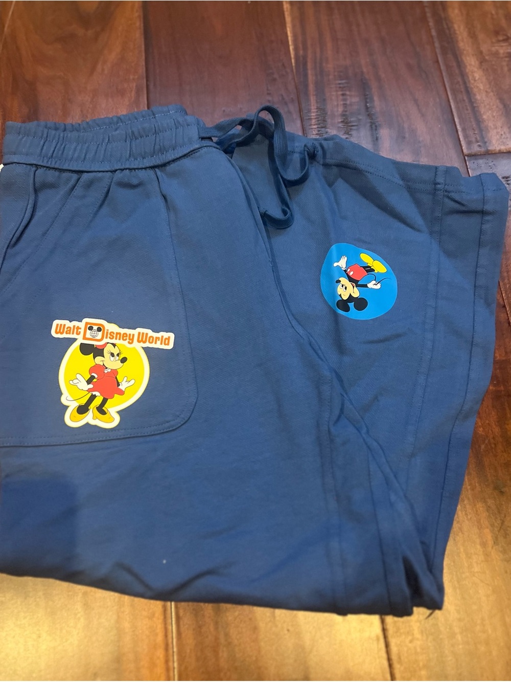 Disney Navy Blue Mickey Mouse Kids Shorts